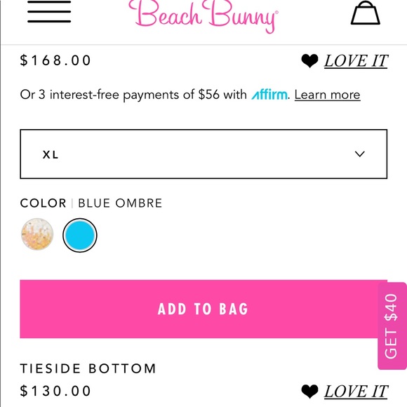 ❌SOLD❌ Beach Bunny Ariel 💎👙Sequin bikini - Picture 5 of 8